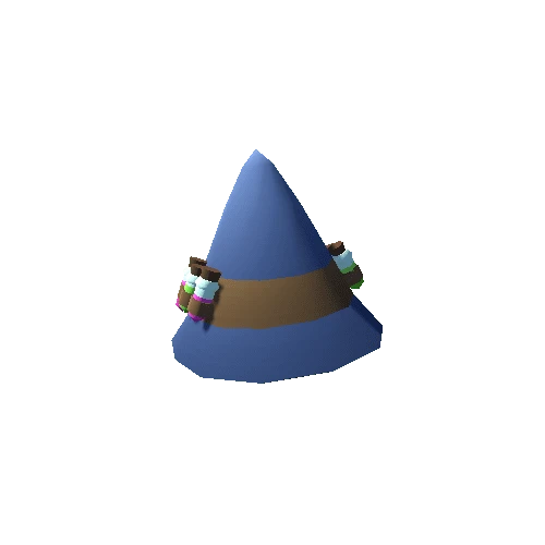 Wizard Hat 07 Blue